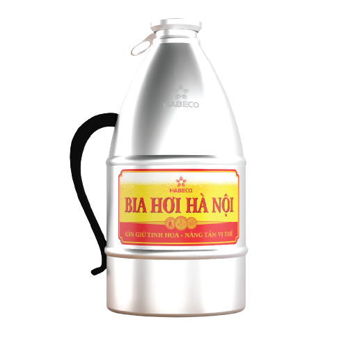 Bia Hơi Hà Nội Keg 2 Lít